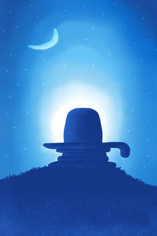 Mystical Serenity: A Night with Shiva 🌙✨