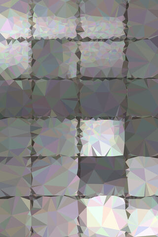 Shimmering Steel Mosaic