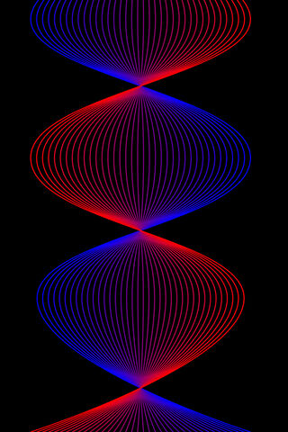 Twisted Vibrations: A Dance of Color and Form 🎨✨