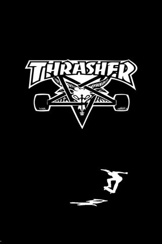 Thrash Your Limits: The Iconic Thrasher Vibe 🛹🔥