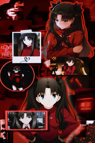 Tohsaka Rin: The Enigmatic Mage in Red 🔮❤️