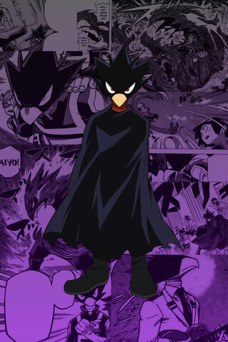 Shadow of the Night: Tokoyami's Power Unleashed! 🌌🦅