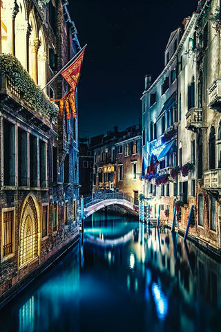Moonlit Canals of Venice 🌙✨