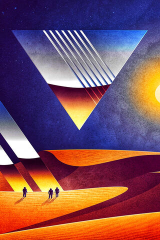 Journey Through the Vapor Triangle 🌌🔺