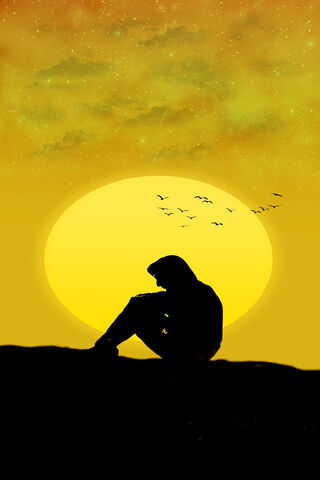 Golden Reflections: A Moment in the Atmosphere 🌅