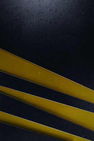 Striking Contrast: The Bold Yellow Lines