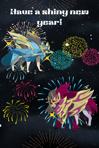 Zacian & Zamazenta NYR
