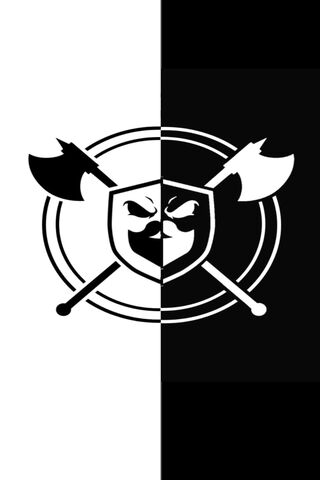 Duality of Strength: The BBB-NL Emblem ⚔️⚪⚫