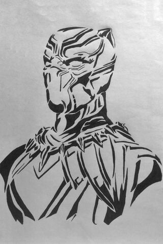 The Silent Guardian: A Tribute to Black Panther 🐾✨