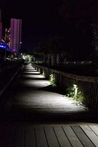 Moonlit Stroll on the Boardwalk 🌙✨
