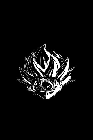Goku Black N White