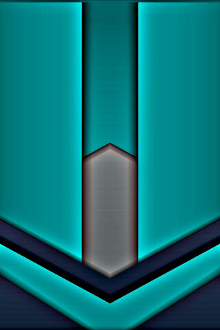 Teal Geometry: A Modern Touch