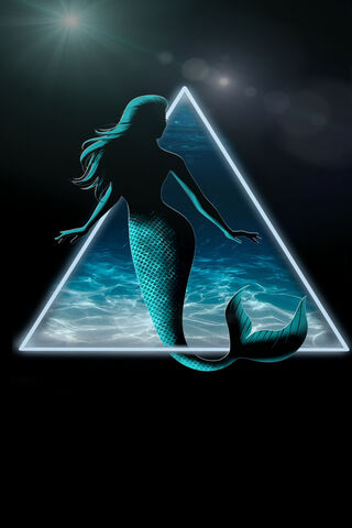 Mystical Mermaid: A Glimpse into the Deep 🌊✨