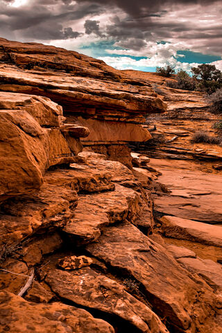 Desert Serenity: The Beauty of Moab Rocks 🌄