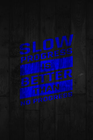 Embracing the Journey: Progress in Blue