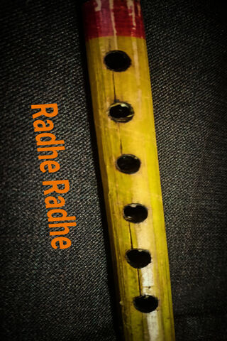 Melodies of Devotion: The Flute of Radha