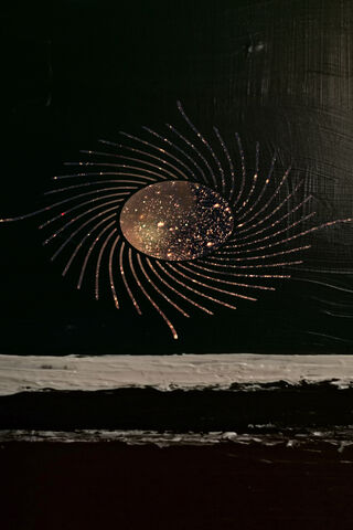 Cosmic Glow: A Dance of Light