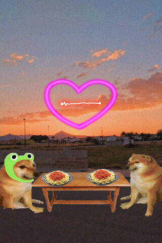 Pasta Pals Under the Sunset 🌅🍝