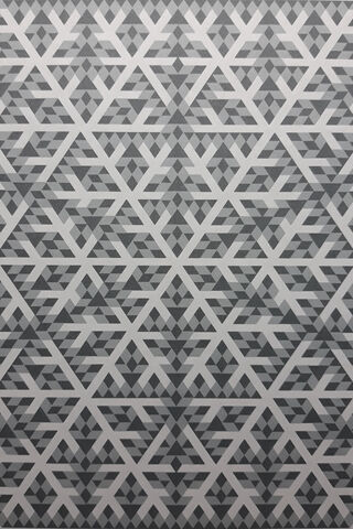 Geometric Chill: The Triagon Snowflake Design ❄️✨