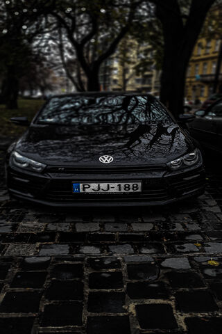 The Sleek Shadow: Volkswagen Scirocco