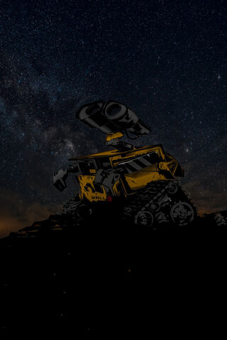 Wall-E: A Cosmic Cleanup Hero 🌌🤖
