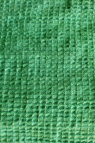 Waffle Wonderland: A Cozy Green Texture
