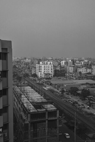 Shades of Dhaka: A Monochrome Journey