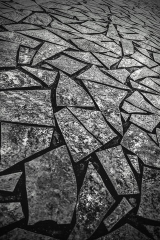 B&W Tiles Abstract