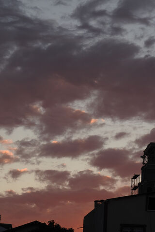 Whispers of the Sky: A Cloudy Evening