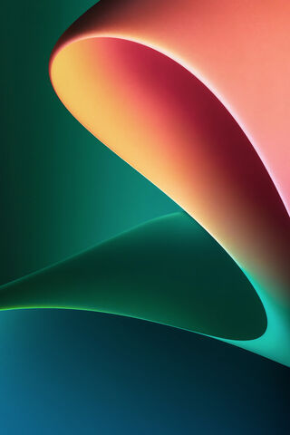 Curves of Color: A Dance of Light