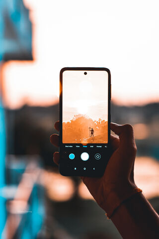 Capturing the Divine: Mahadev in Focus 🌅📱