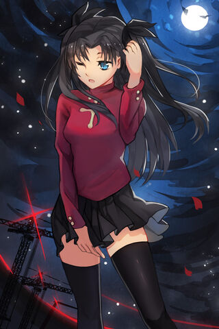 Mystical Night: Rin Tohsaka's Enchantment 🌙✨