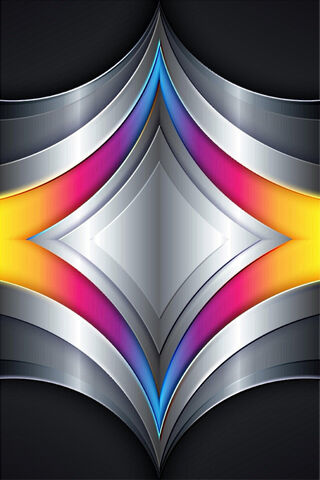 Vibrant Fusion: Neon Elegance