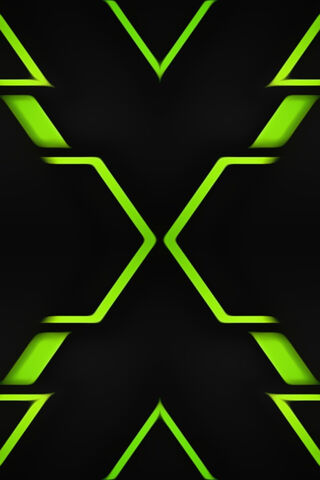 Neon Fusion: The AMOLED Green Black Experience