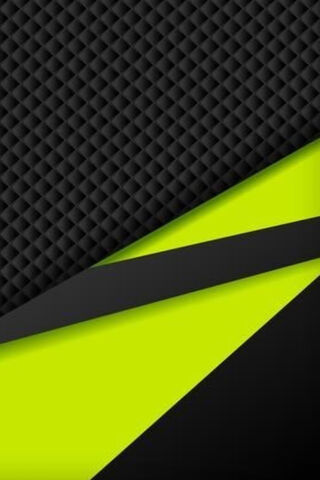 Black Green Mesh Lines