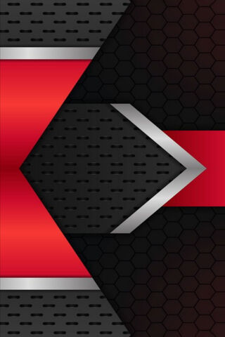 Black Red Mesh Design
