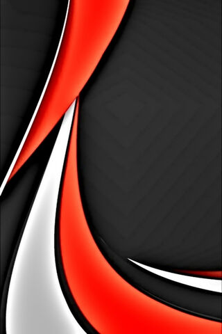 Dynamic Waves of Black and Red