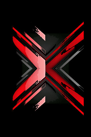 Dynamic Fusion: Black and Red Geometry