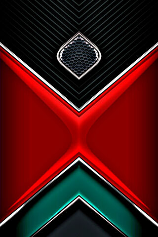 Electric Elegance: The Black Red Diamond Neon