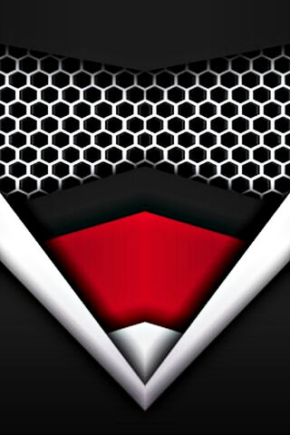 Black Red Mesh Design