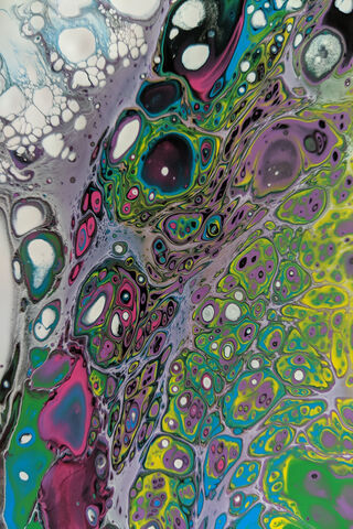 Vibrant Universe of Color Cells 🌌🎨