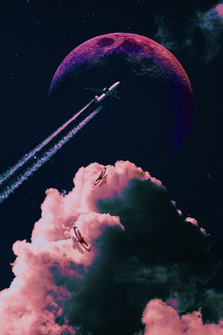 Journey Beyond the Clouds 🌌✈️