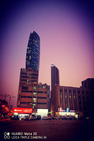 Twilight in the Heart of Kuwait City 🌆✨