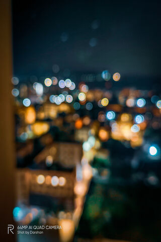 Twinkling Dreams: A City Nightscape