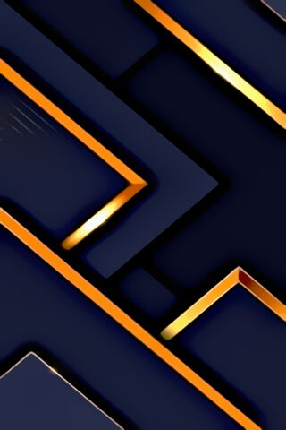 Golden Geometric Elegance ✨