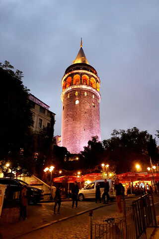 Galata Tower: A Beacon in the Night 🌙✨