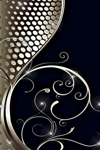 Elegant Fusion: Gold and Black Abstraction ✨
