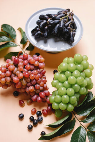 A Colorful Bounty of Grapes 🍇✨