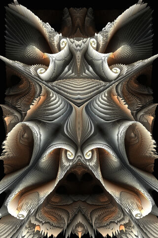 The Intricate Hub of Fractal Beauty 🌌✨