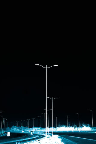 Night Lights: A Surreal Journey